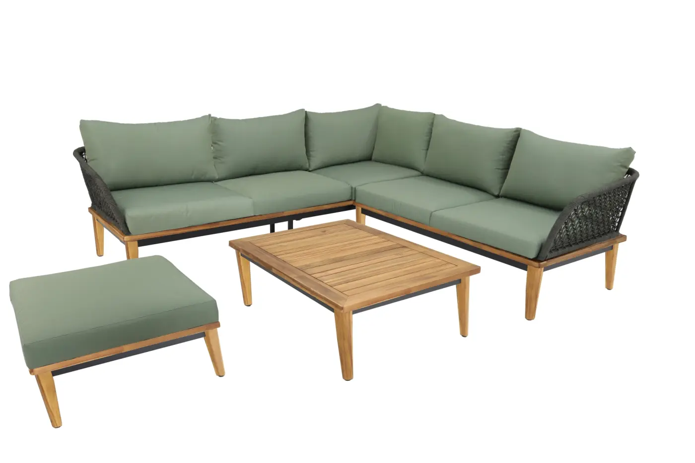 Hocker Locarno, Akazie FSC Vietnam, Teak fi...