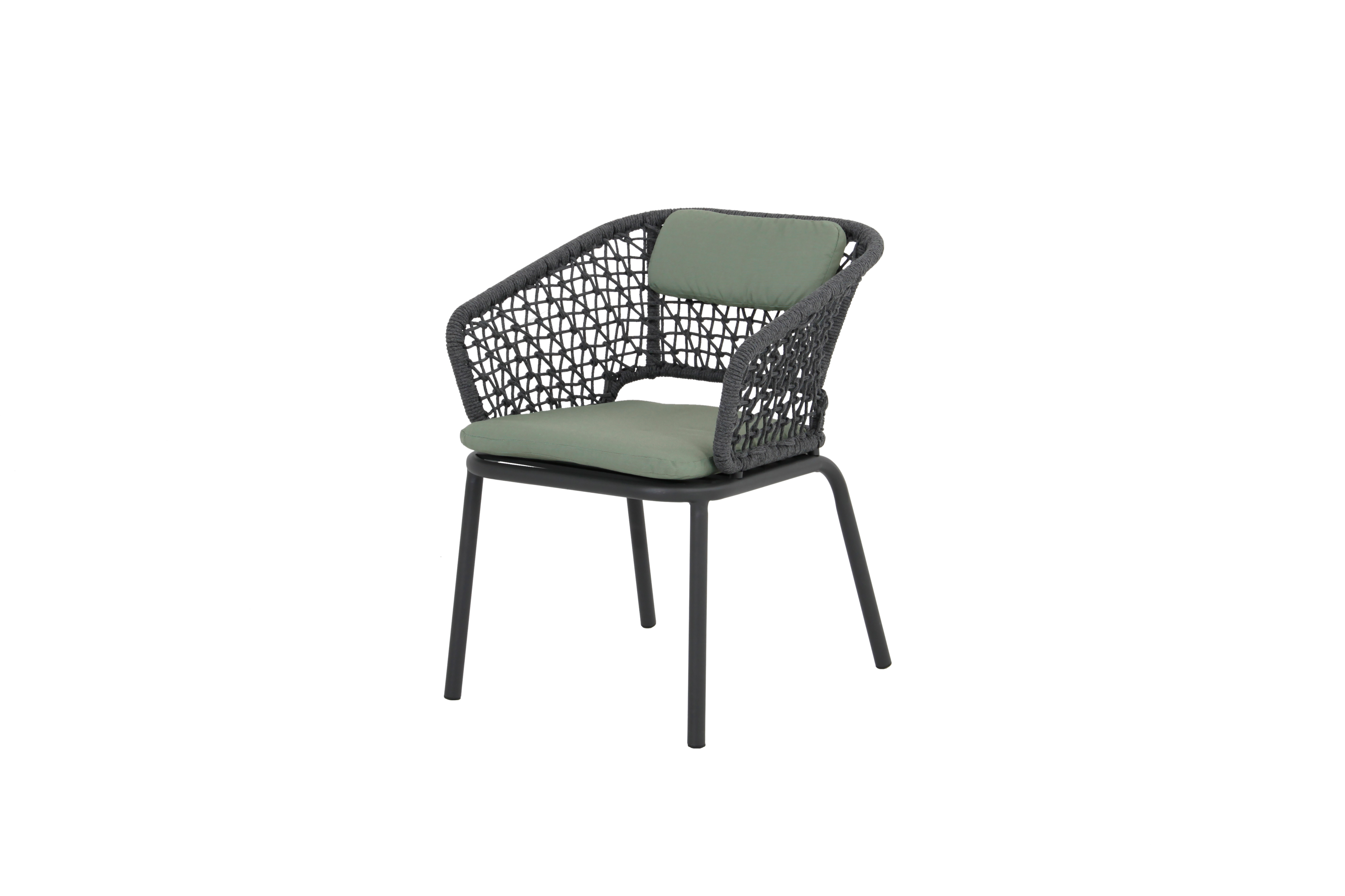 Sessel, Gartenstuhl, Sitzkissen, Kissen, Rattan-Optik