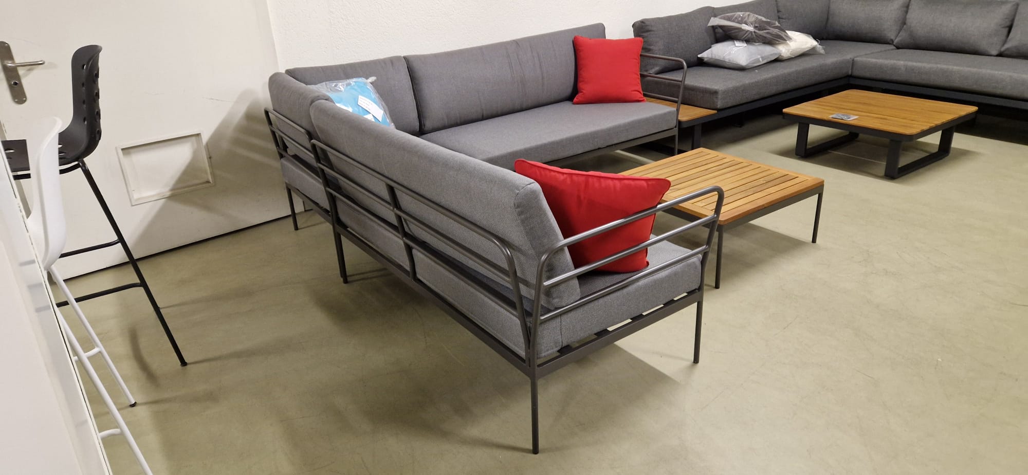 Sofa, Couch, Gartenmöbel, Beistelltisch, Kissen