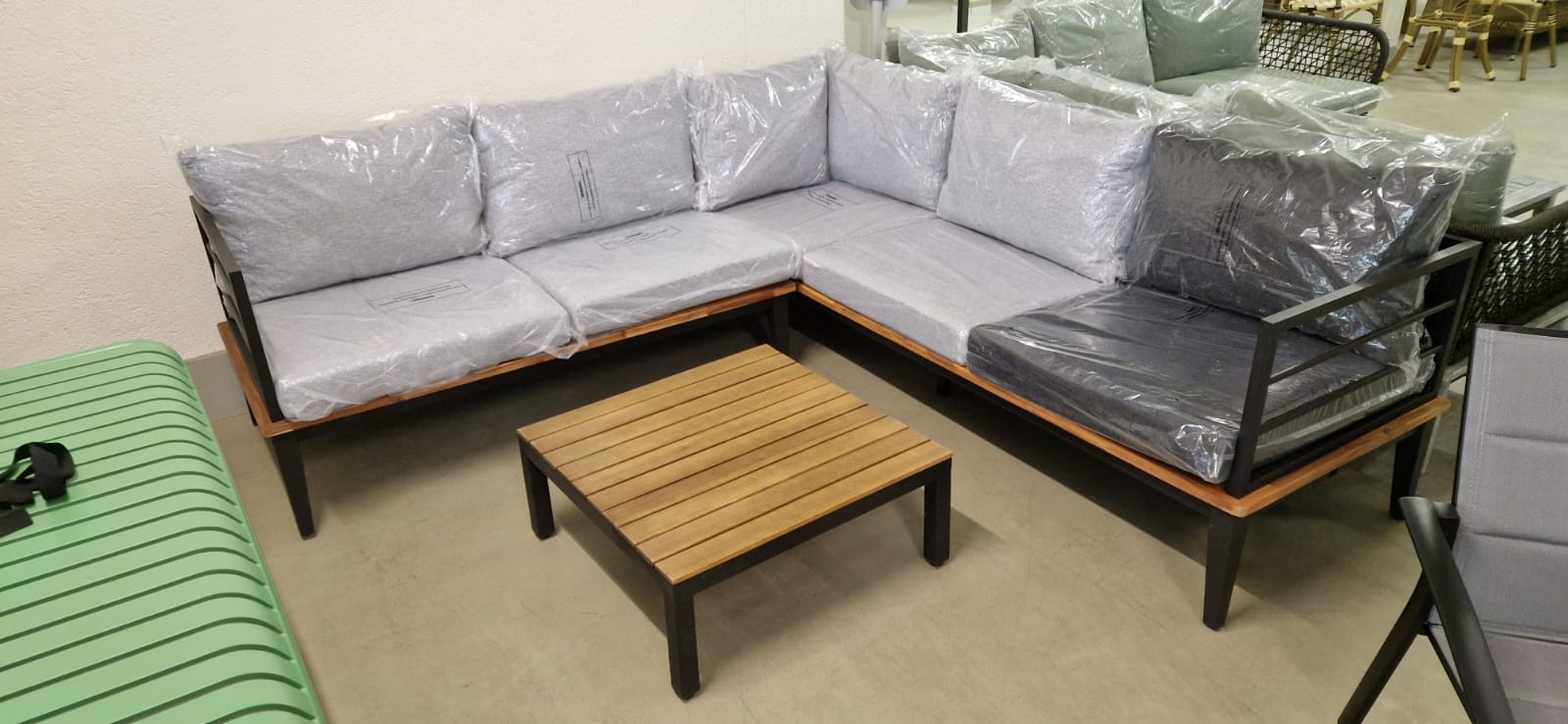 witry, sofa, außenbereich, liege, tisch